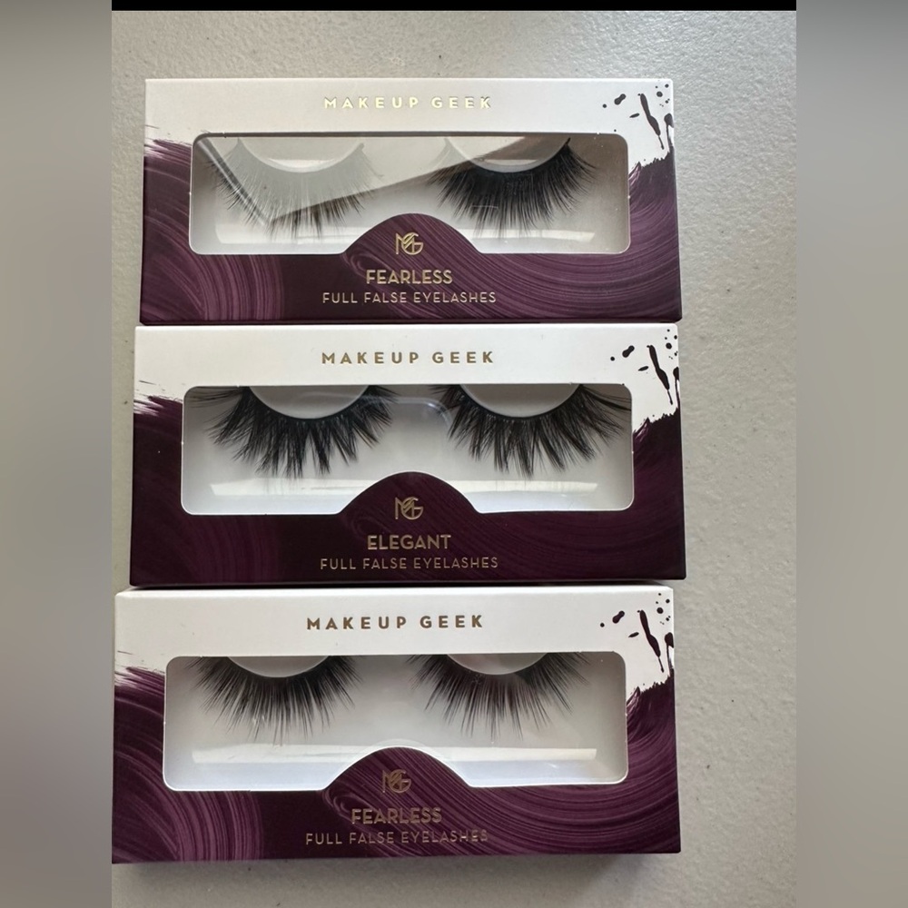 Makeup Geek eyelashes